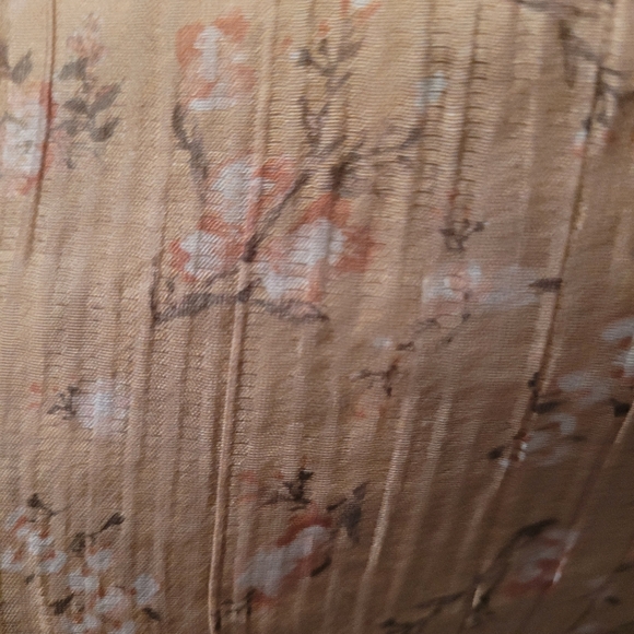 NWT Storia ruched & tiered romantic midi dress - L.       M9 - Picture 3 of 10